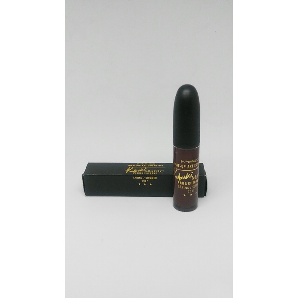 New MAC Retro Matte Liquid Lipstick Fallen Angel - Picture 3 of 3